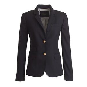 NWT. J. Crew Schoolboy blazer in navy